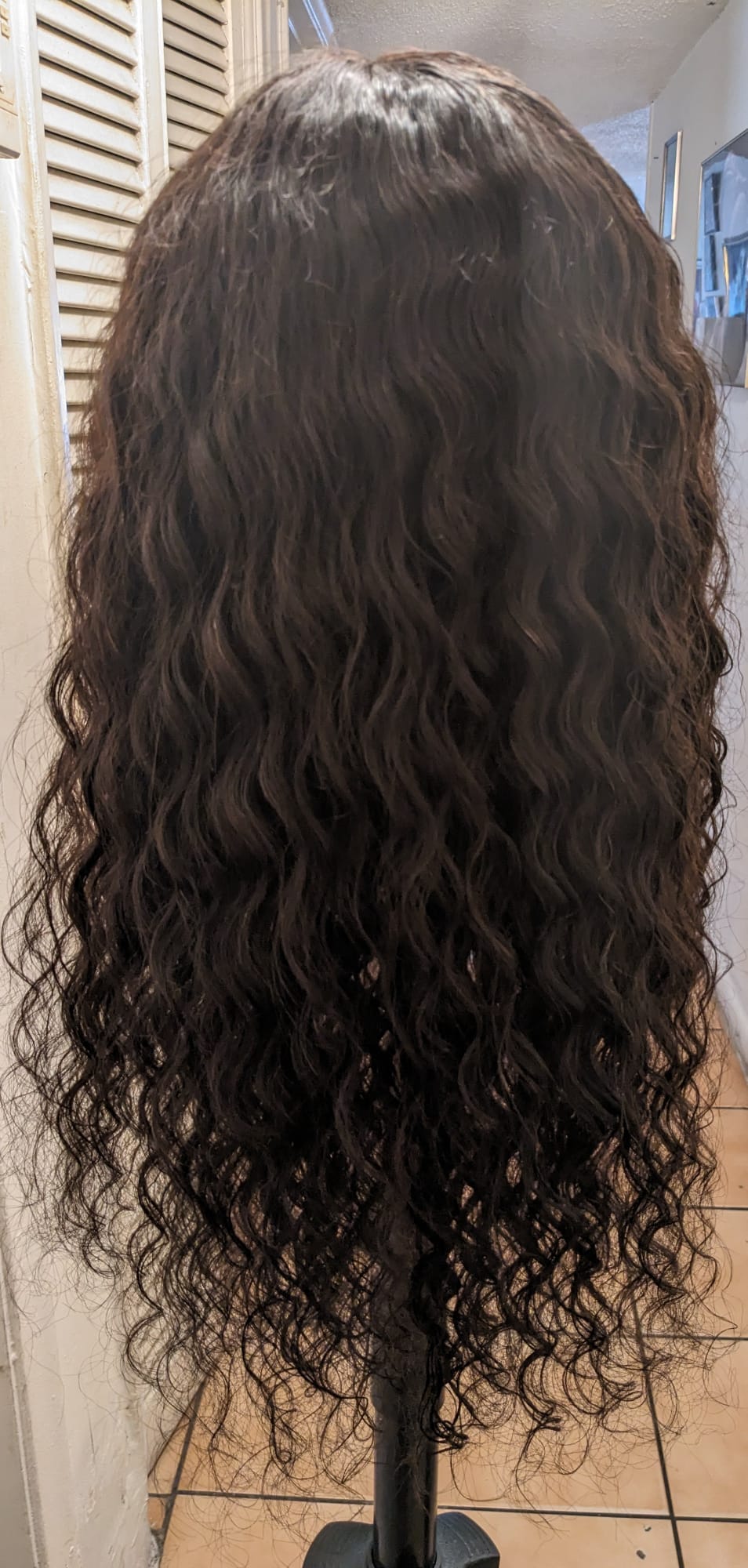 18 Inch Human Hair 250% Density. 100% Indian Human (1 DONOR) Natural Wavy