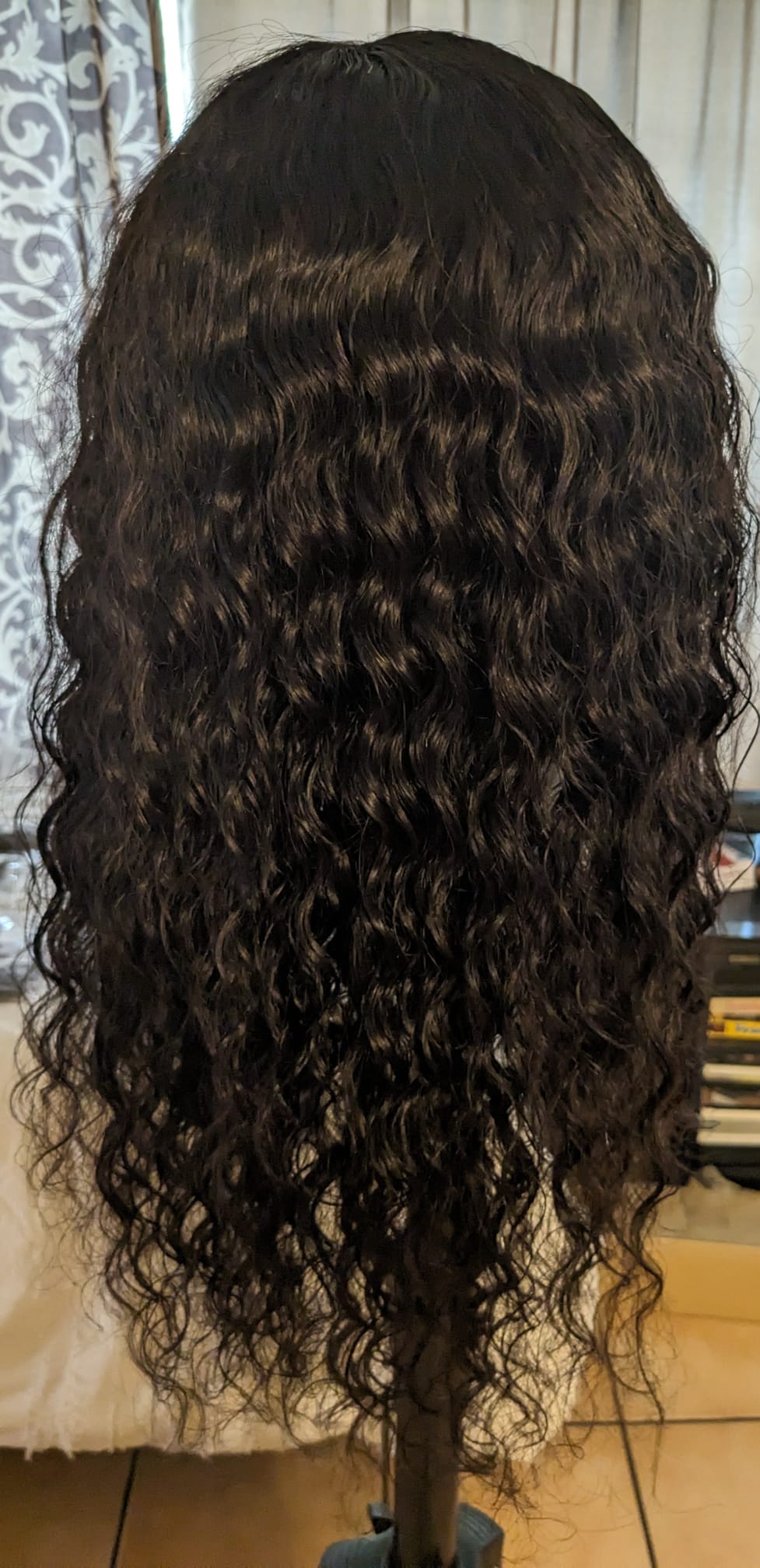 18 Inch Human Hair 250% Density. 100% Indian Human (1 DONOR) Natural Wavy